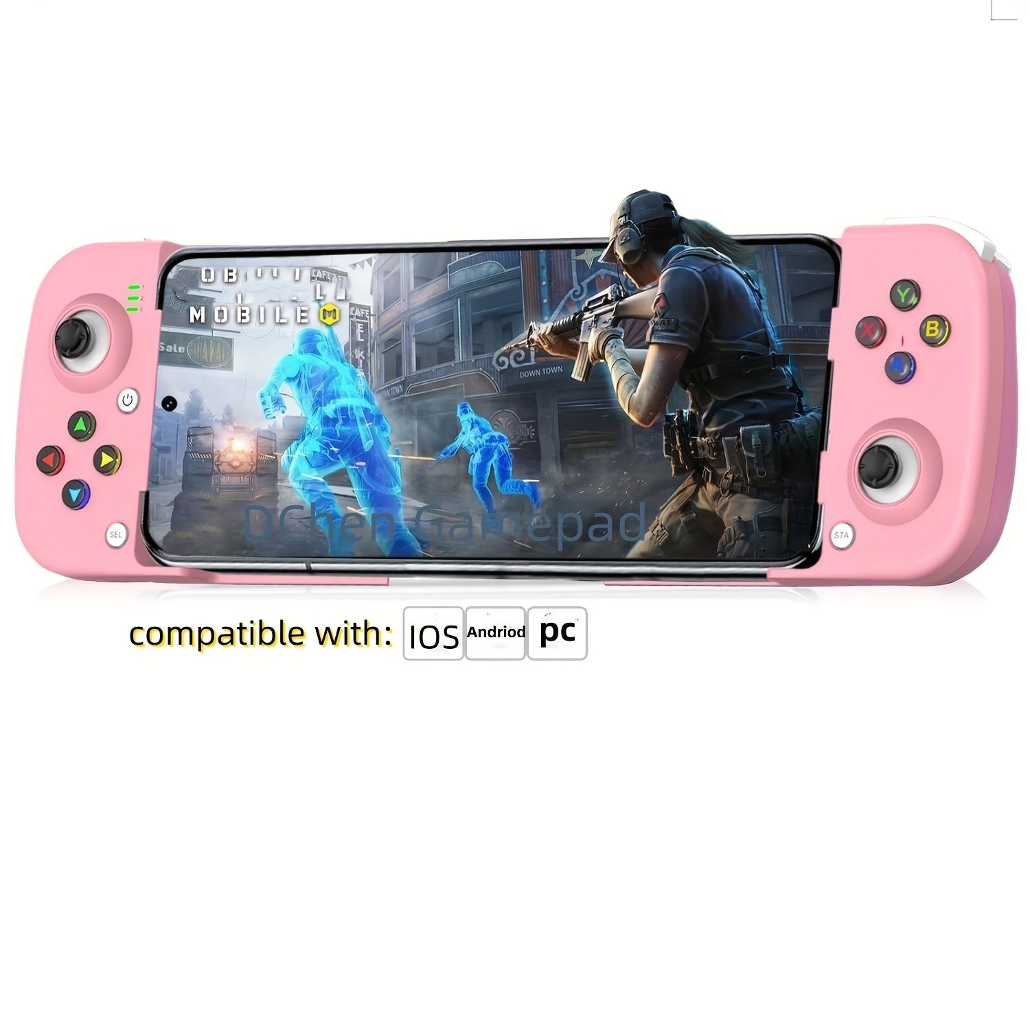 Wireless Gamepad for iPhone/Android/Steam Deck/PC/Table Mobile Phone Controller Wireless Game Controller Joystick Telescopic Gamepad COD Mobile Diablo Immortal - Directly Play, Gaming Accessory, Ergonomic Design, Compact Gami