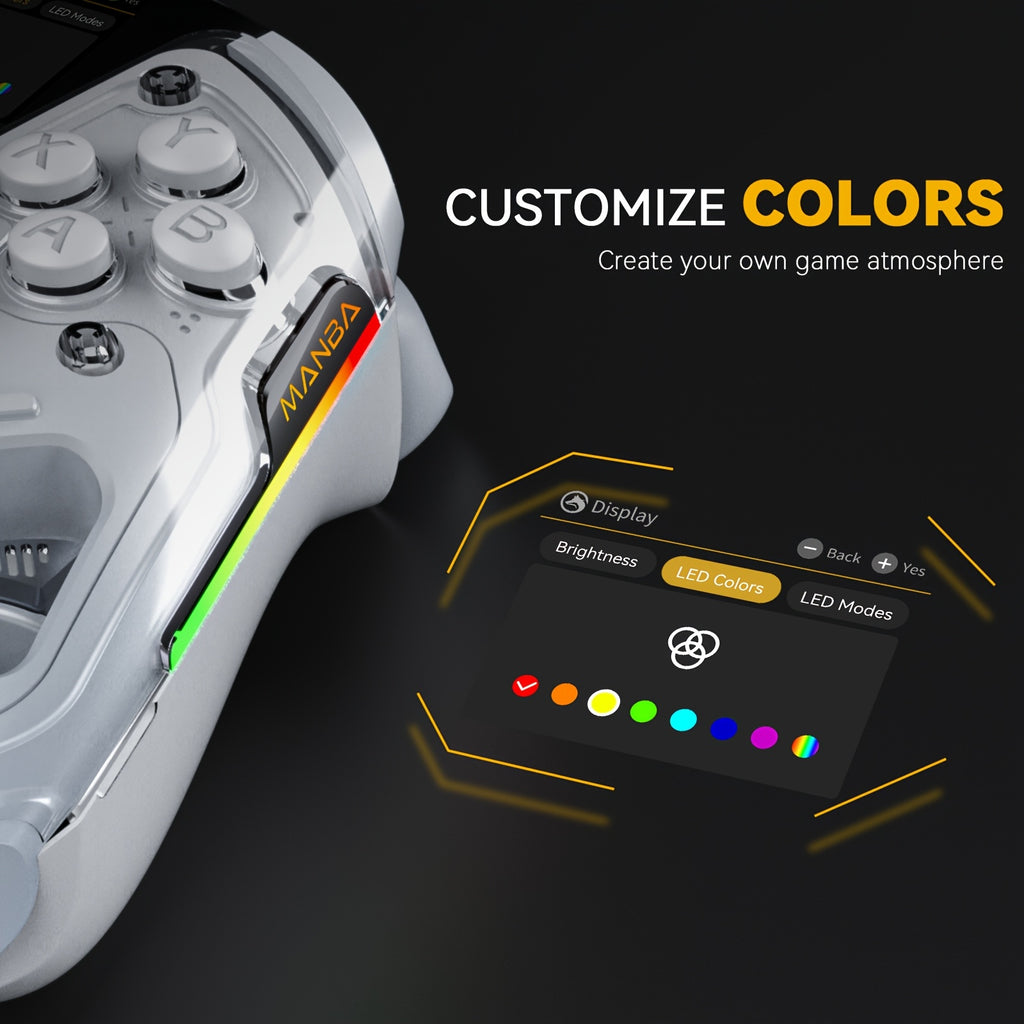 Interactive Screen Wireless Gaming Controller
