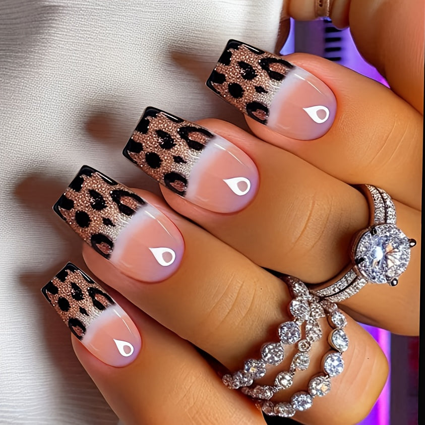 Iceland Leopard Print Press-On