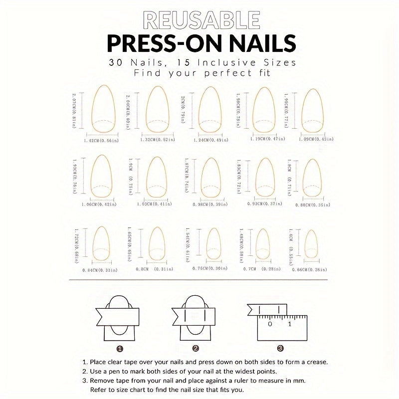 Almond Shape Short Press-On Nails with Glossy Pink Bow Design - Reusable Fake Nails for Women, Easy Apply & Remove, Elegant Everyday & Special Occasion Nail Art