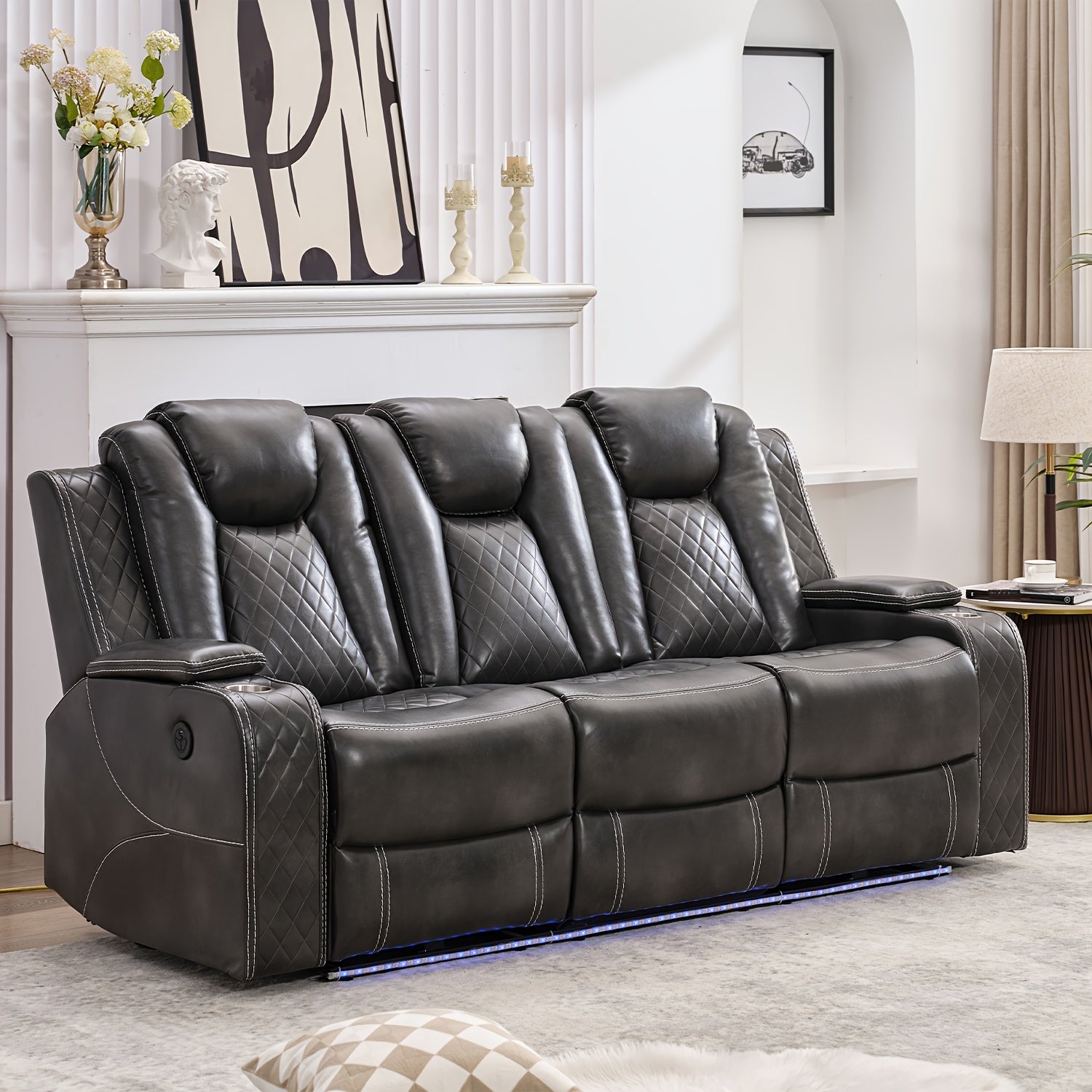 Trent Electric Reclining 3 Seater Sofa