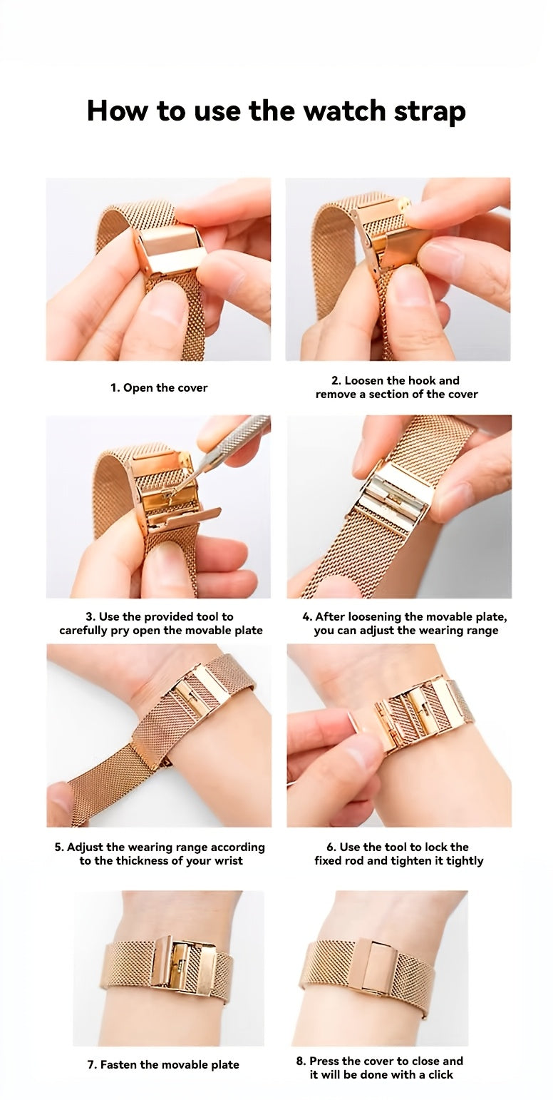 [Women's Smart Watch] Smart Watch for Women 2025 - High-Quality, Answer & Calls, Fitness Tracking, Sedentary Reminder, Weather Notifications, Calorie Tracker, Compatible with Android & iPhone, USB Charging, Sleek Design, Dura