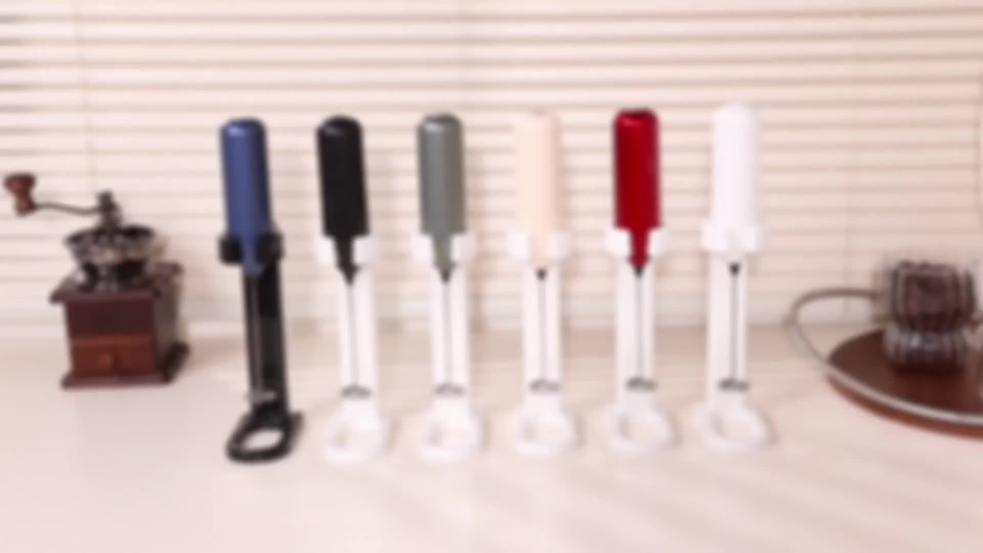 Lalayuan Powerful Electric Milk Frother & Drink Mixer - Heavy-Duty Stainless Steel Handheld Electric Whisk with 2-in-1 Design, 2-in-1 Foaming & Blending