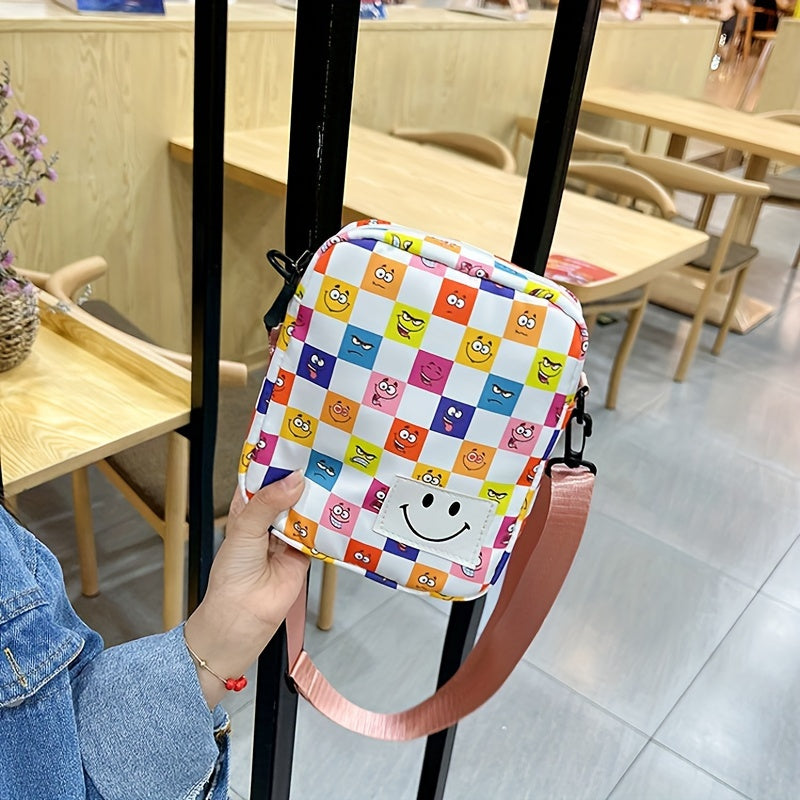 Chic Canvas Crossbody Bag with Adjustable Strap - Spacious, Lightweight - Perfect for Everyday Use, Small Crossbody