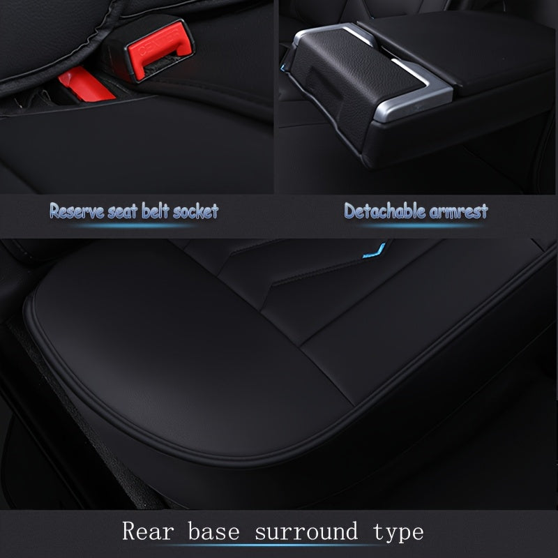 [Luxury Car Seat Covers] Waterproof 5-Seat Luxury Full-Cover Car Seat Covers | 2025 All-Season Fit for SUVs and Sedans, Scratch-Resistant Protection for Original Seats, Simple and Elegant Design Suitable for Women and Family