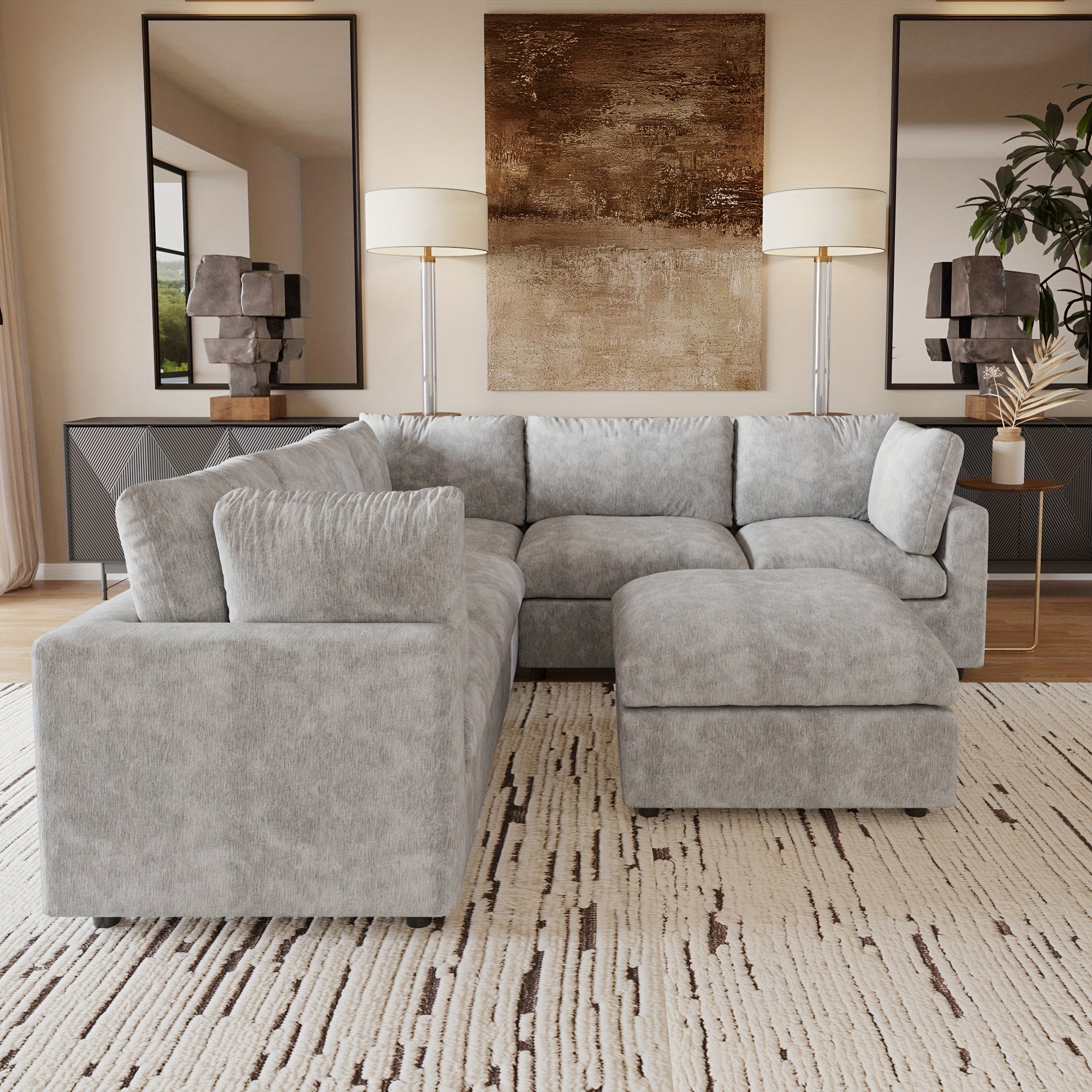 Convertible Modular Sofa