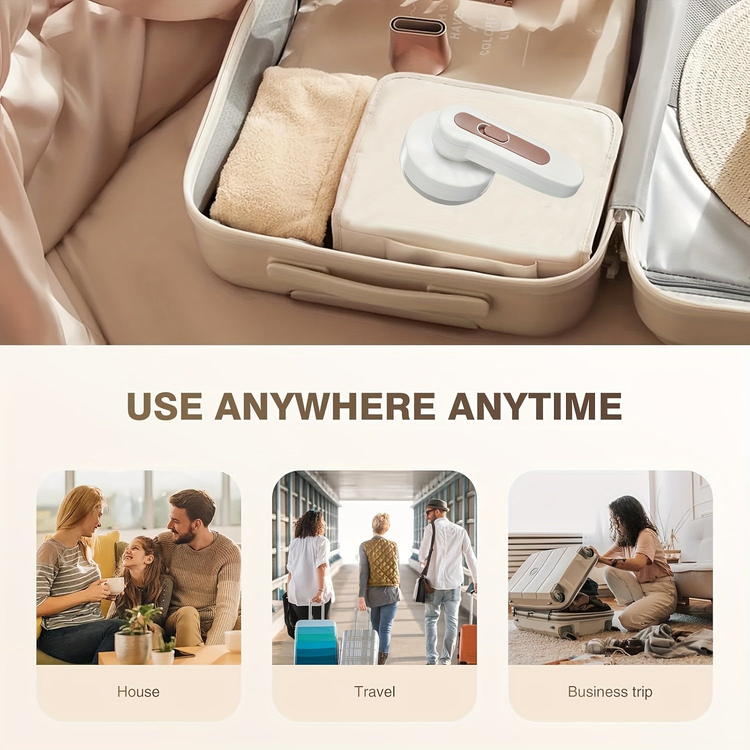 Lint Remover, Fabric Shaver and Lint Brush for Clothes Cleaning - Household Tool to Remove Pilling from Sweaters, Sofas, Furniture & Textiles, Textile Maintenance, Sweater Care, Handheld Device, Portable Cleaner, Durable Cons