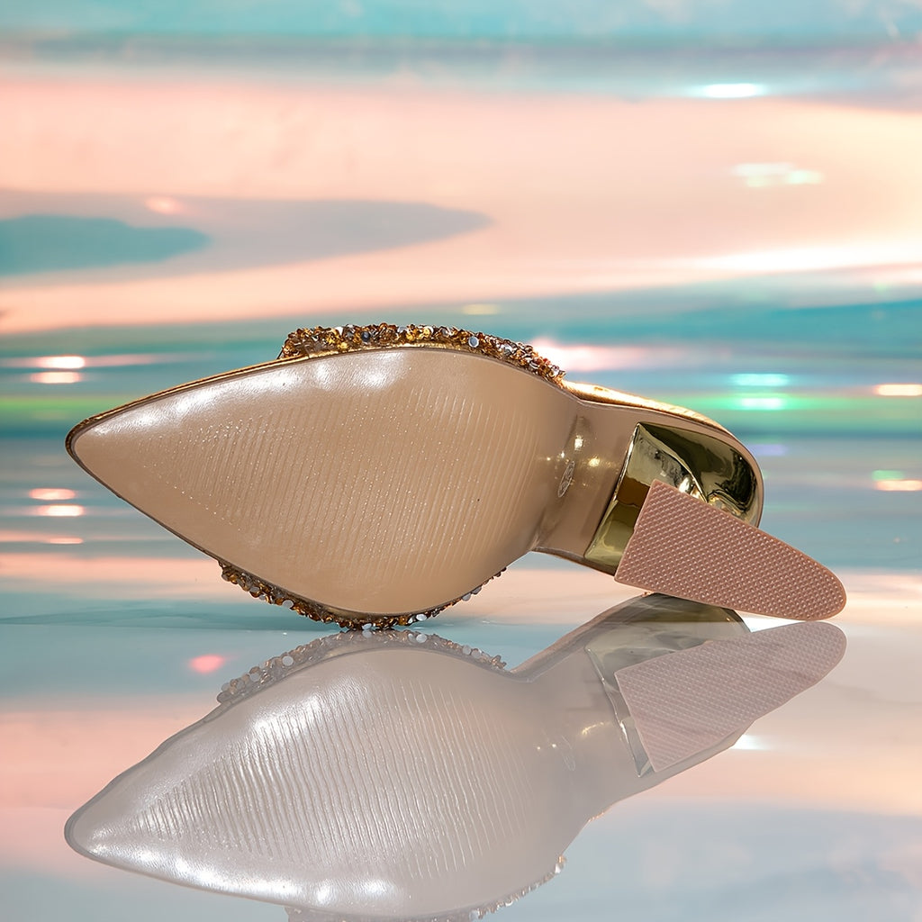 Rhinestone High Heels for Women