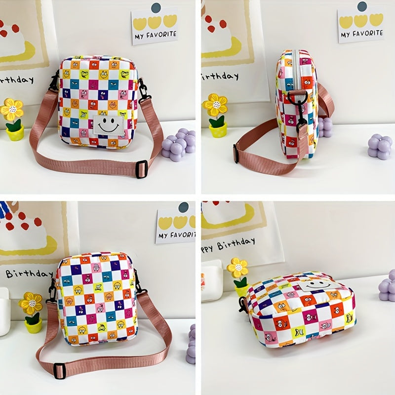 Chic Canvas Crossbody Bag with Adjustable Strap - Spacious, Lightweight - Perfect for Everyday Use, Small Crossbody