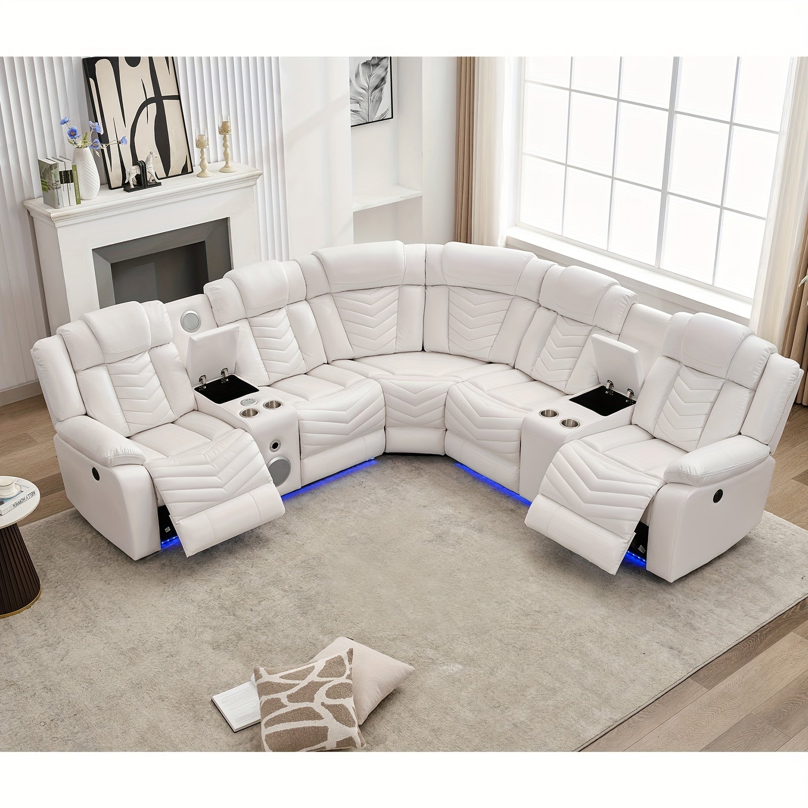 Comfy Reclining Sectional