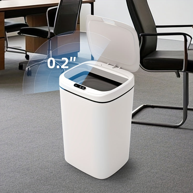 Smart Trash Can, Easily Opened with A Wave Of Your Hand, Tightly Sealed, Effectively Blocking Odors, Keeping The Air Fresh, Stylish In Appearance, Sturdy And Durable, Easy to Clean.