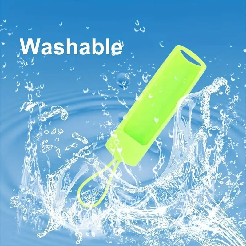 Alexa Glow-in-the-Dark Silicone Case Cover - Protect Your Fire TV Stick 4K Remote and Enhance Gaming Experience - Compatible with 4K+, Lite, Cube, Lanyard for Easy Access