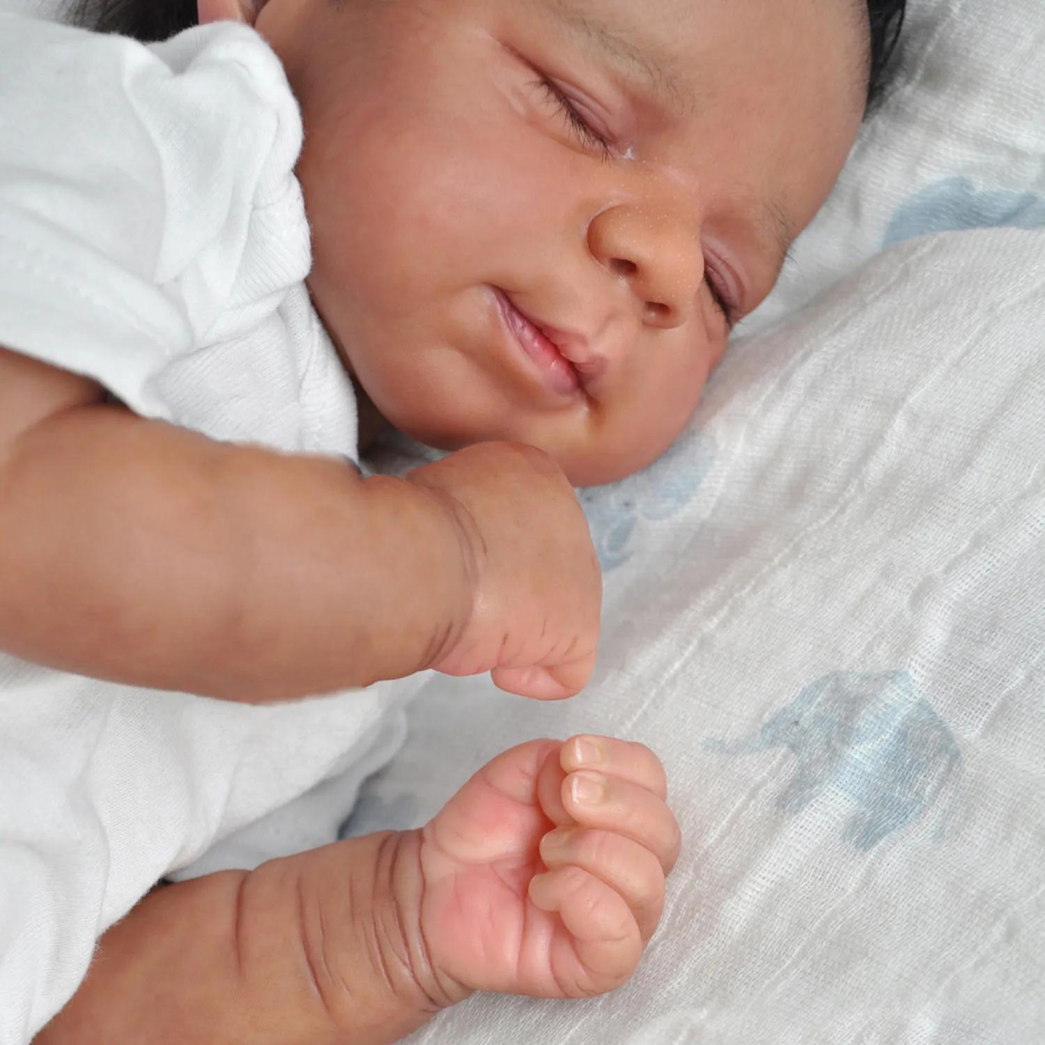 Soft Vinyl Asleep Reborn Baby Doll
