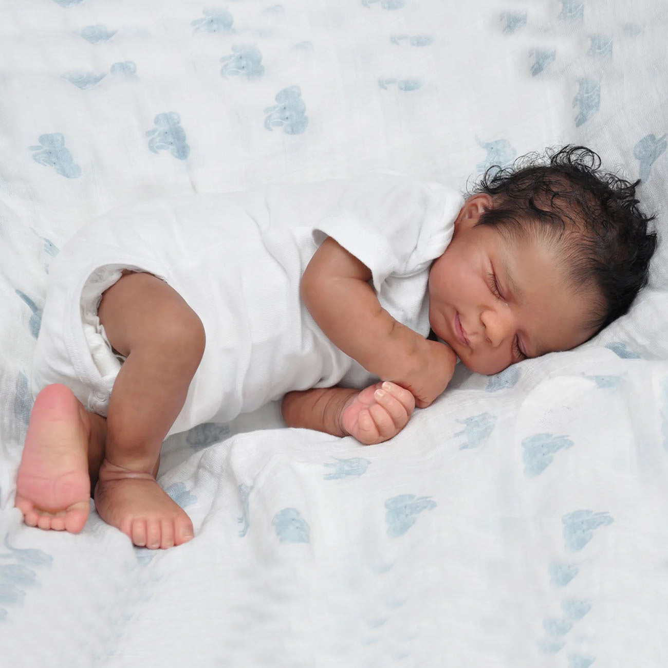 Soft Vinyl Asleep Reborn Baby Doll