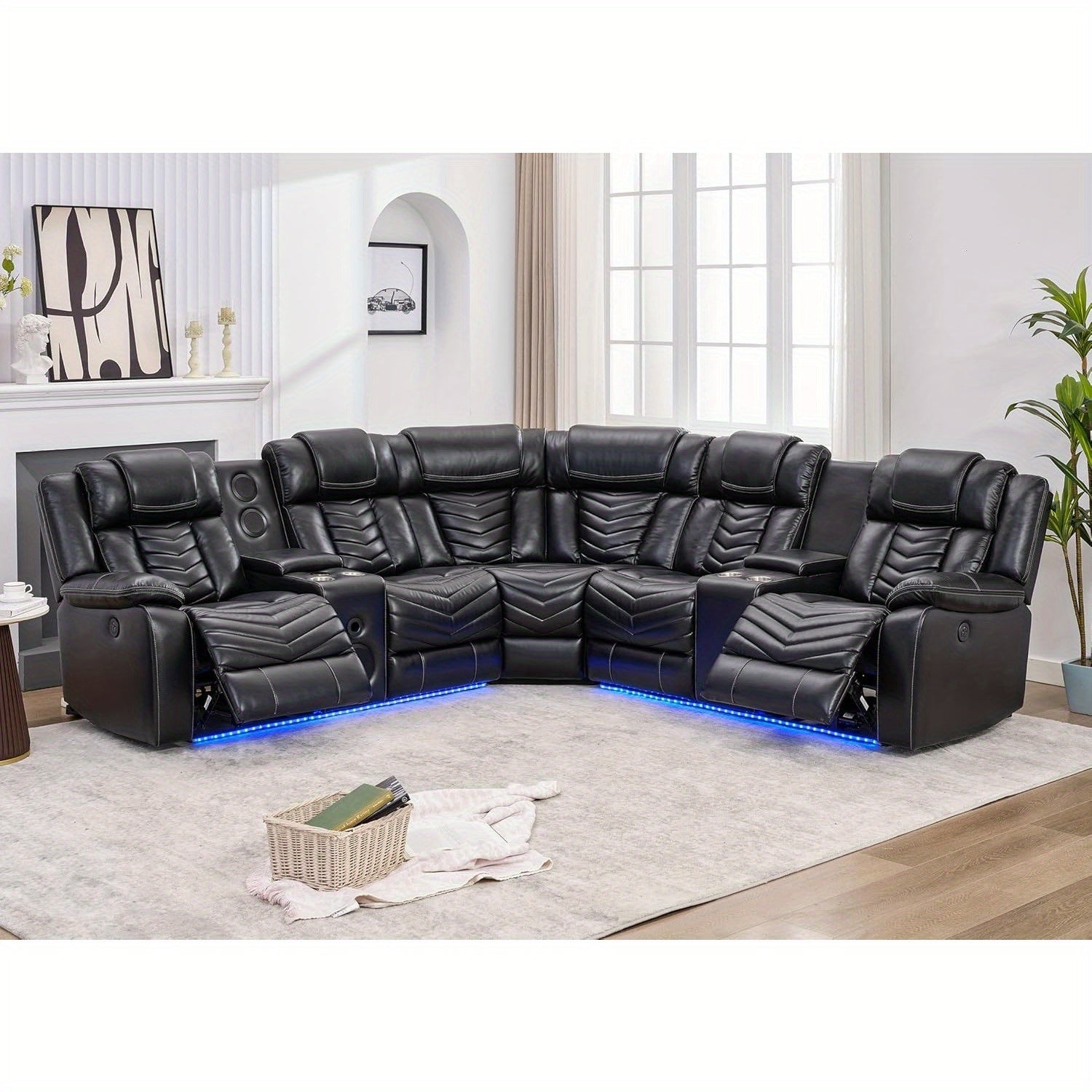 Comfy Reclining Sectional