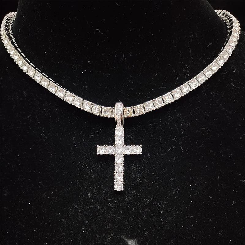 Vintage Cross Pendant Necklace