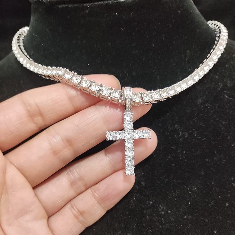 Vintage Cross Pendant Necklace