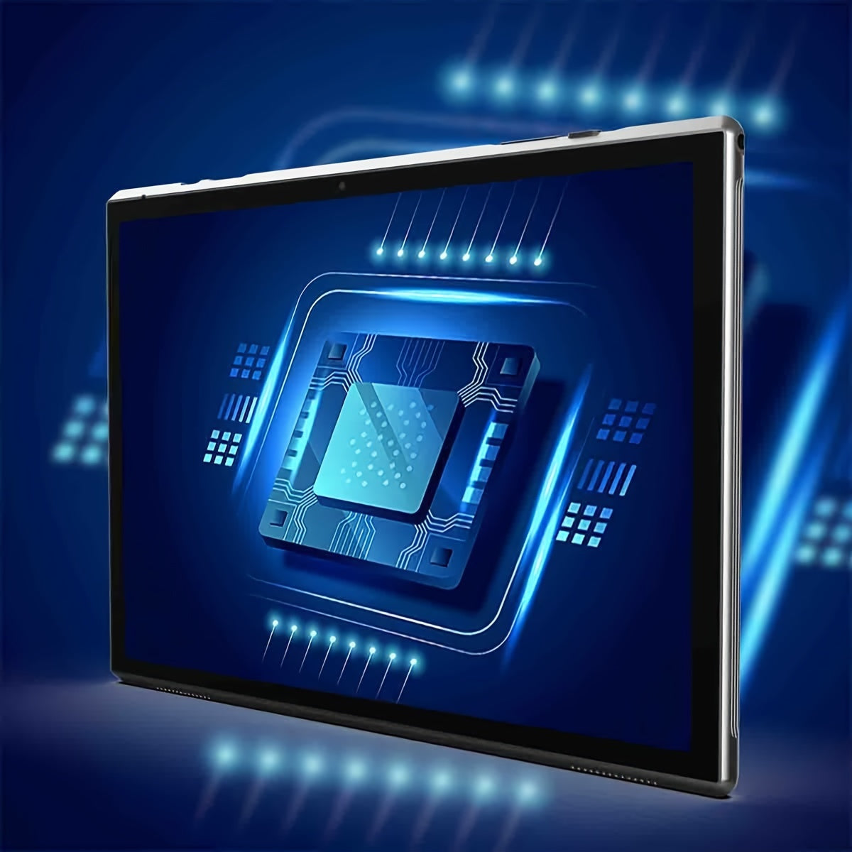 PEICHENG 10 inch Pad Android 15 Tablet, RK3326S 4-Core 8(3+5)GB RAM 32GB ROM, 10.1 Inch Tablet, FHD IPS Touch Screen, 2MP Front 8MP Back Camera, Type-C Tablete G-sensor, 6000mAh Larger Battery