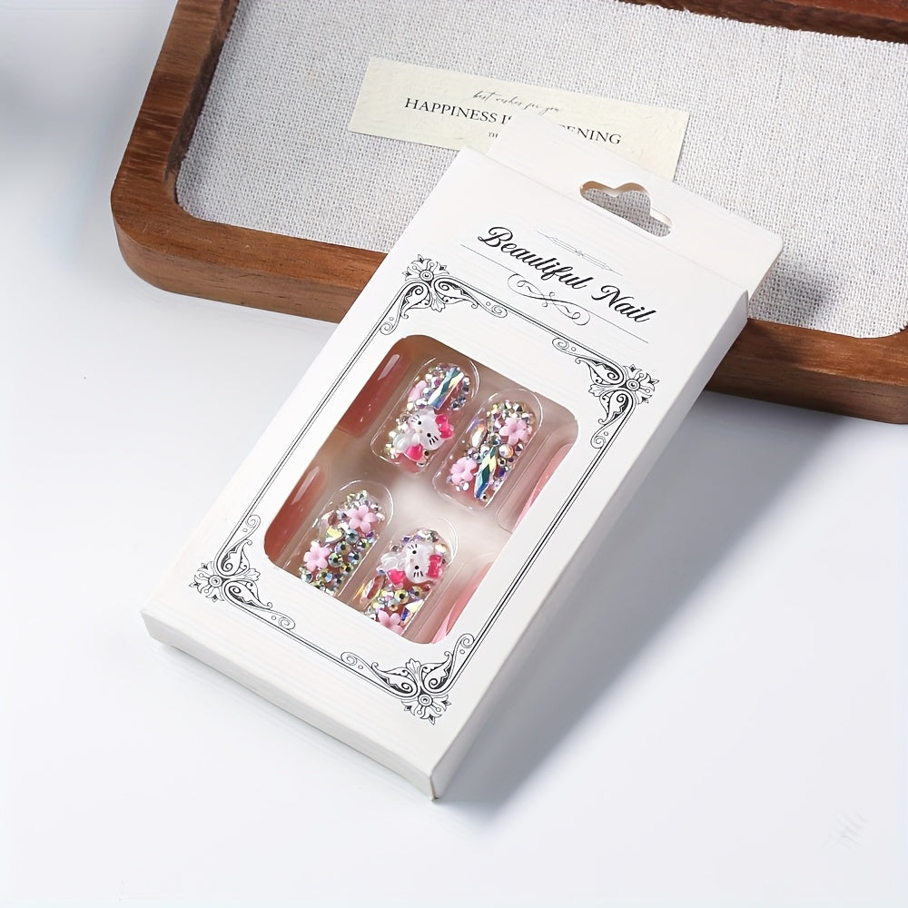 Justine Hello kitty Press-On