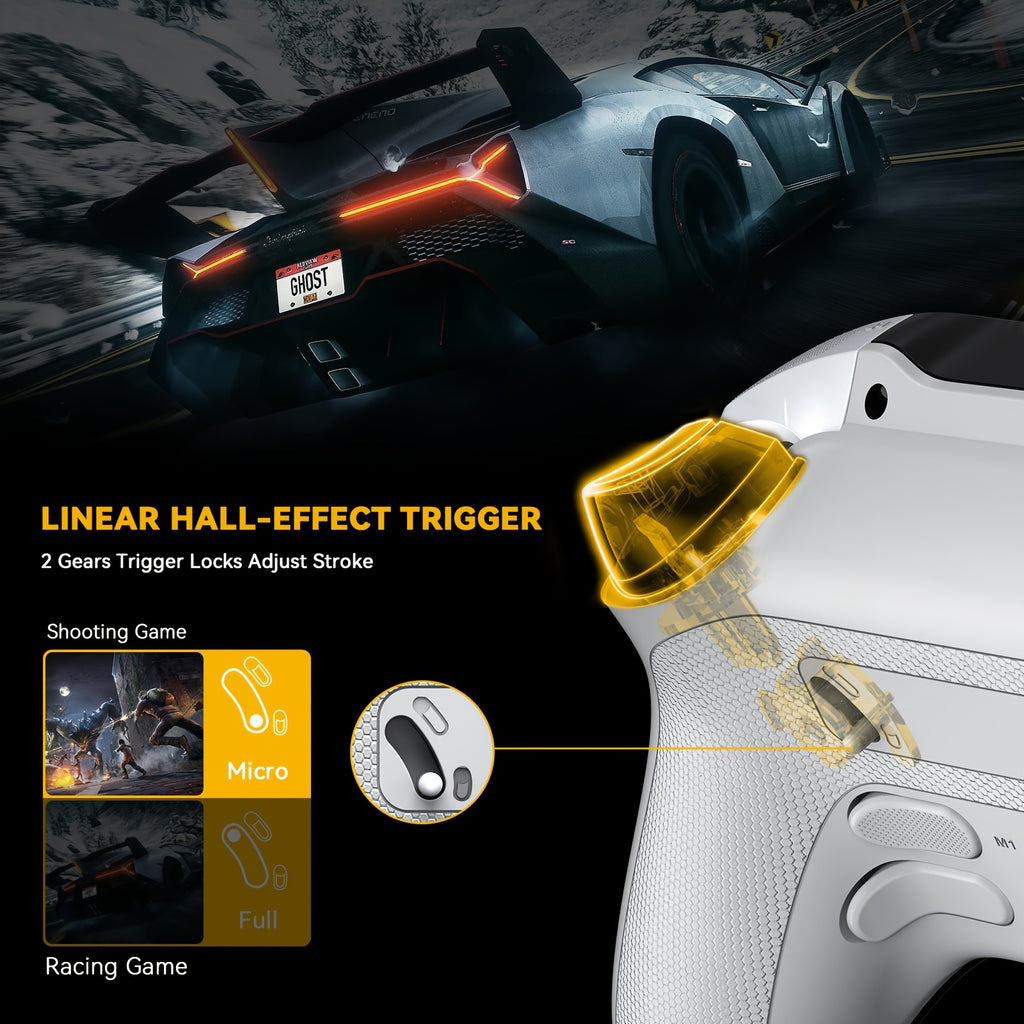 Interactive Screen Wireless Gaming Controller