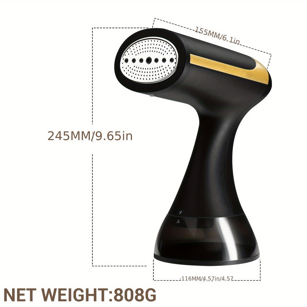 Handheld Hanging Ironing Machine, Portable For Home And Travel, 1100W High-power Clothing Wrinkle Removal Steam Engine, Stainless Steel Panel, 10.14oz Large Capacity Water Tank, 20S Fast Fogging, Suitable For Various Clothing