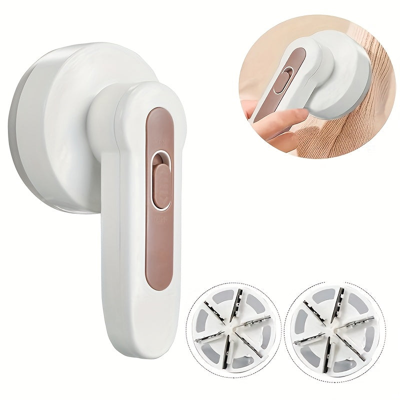 Lint Remover, Fabric Shaver and Lint Brush for Clothes Cleaning - Household Tool to Remove Pilling from Sweaters, Sofas, Furniture & Textiles, Textile Maintenance, Sweater Care, Handheld Device, Portable Cleaner, Durable Cons