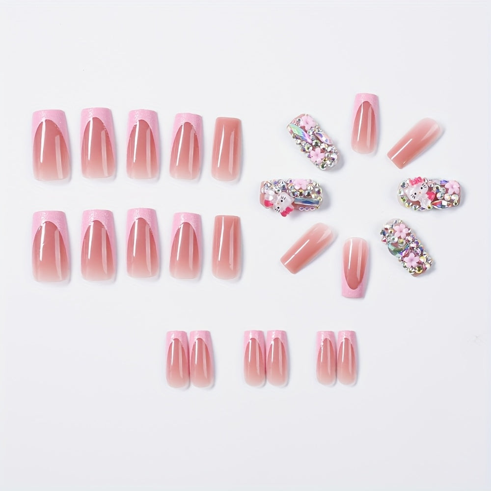 Justine Hello kitty Press-On