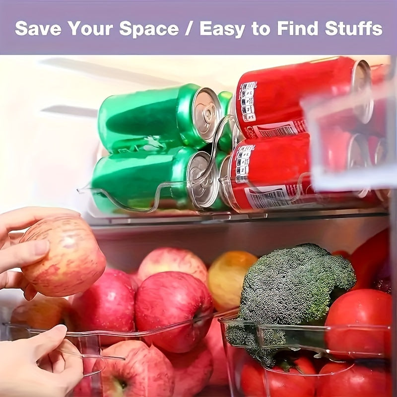 Heavy-Duty Fridge Soda Organizer Shelf