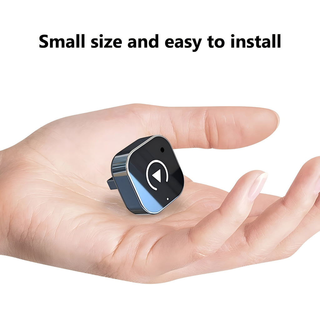 2-in-1 Wireless CarPlay & Android Auto Adapter - Plug & Play CarPlay Dongle Converter, Fast Auto-Connect, No Delay, Compact Design for iPhone & Android with USB/USB-C Port, Wireless Carplay for Android, Car Audio Upgrade, Mod