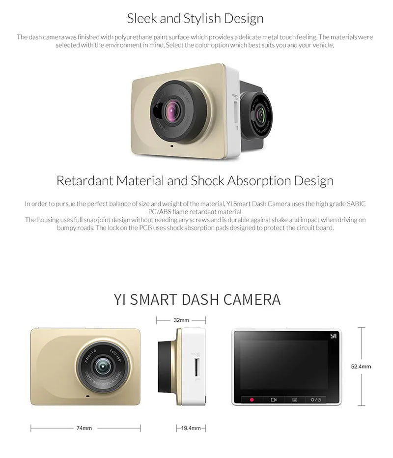 YI Smart Dash Cam