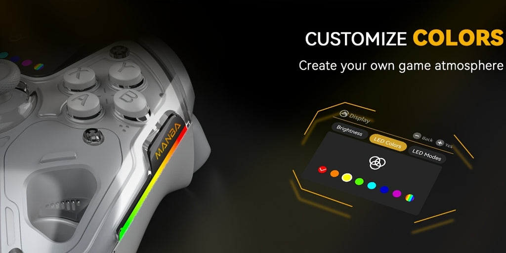 Interactive Screen Wireless Gaming Controller