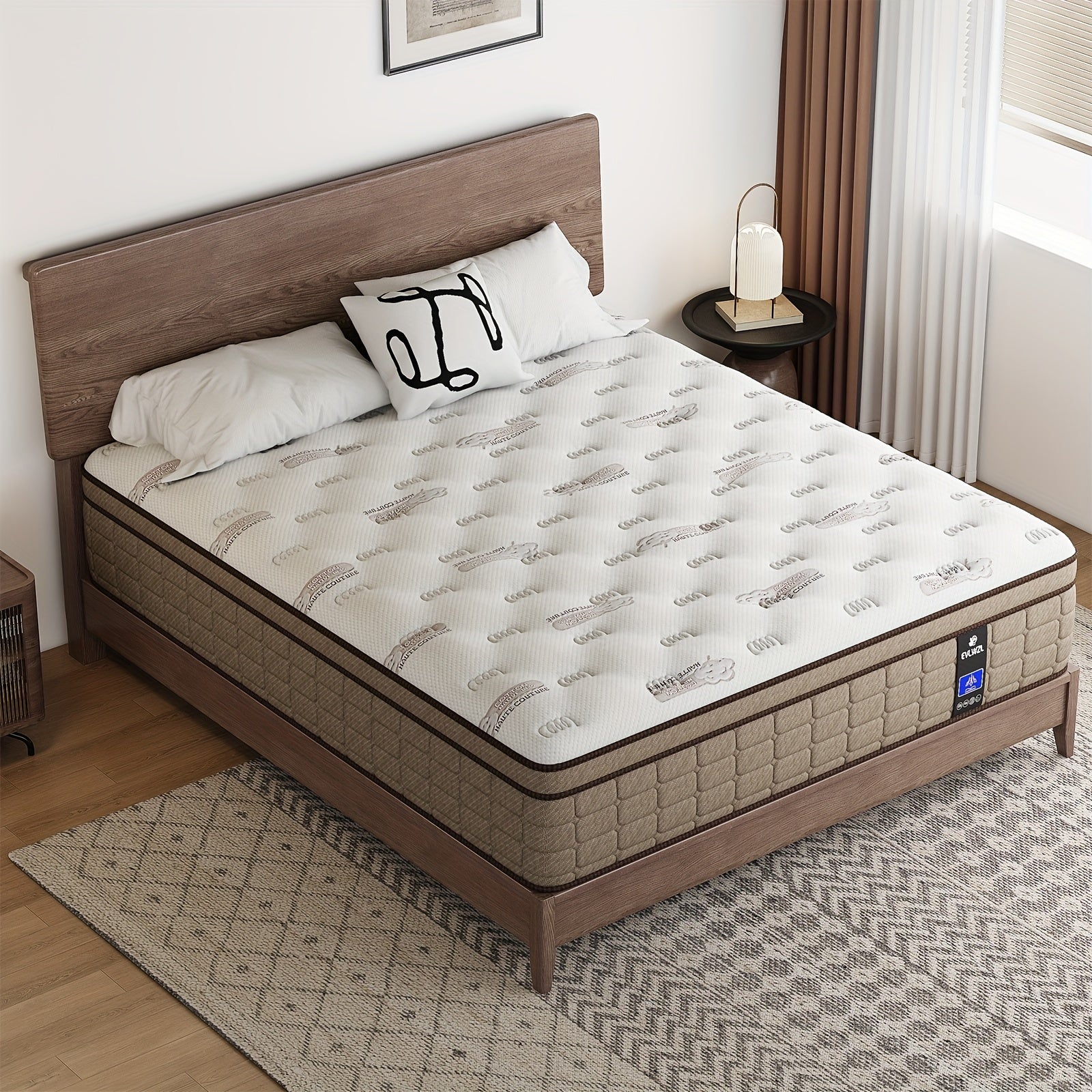 Solana 10/12 Inch Hybrid Mattress in a Box with Memory Foam