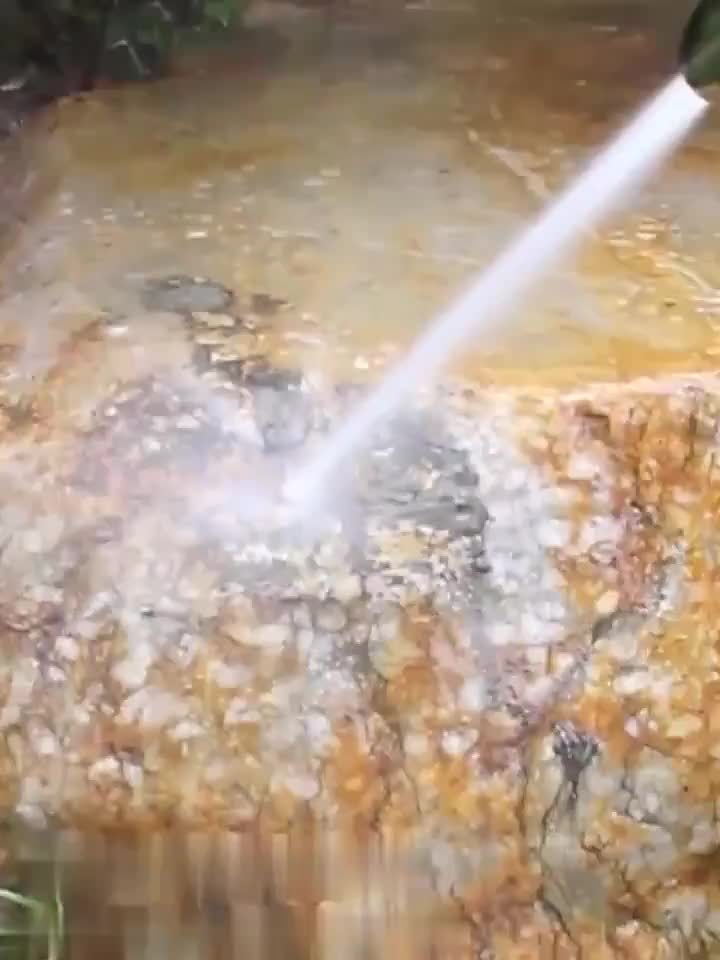 [Portable | High-Pressure] 1pc Portable High-Pressure Hose Spray Gun | Adjustable Thick Rod Spray, Multi-Functional Garden Hose Nozzle | Durable Plastic Construction, Adjustable Spray Pattern, 3/4" and 1/2" Quick Connect Adap