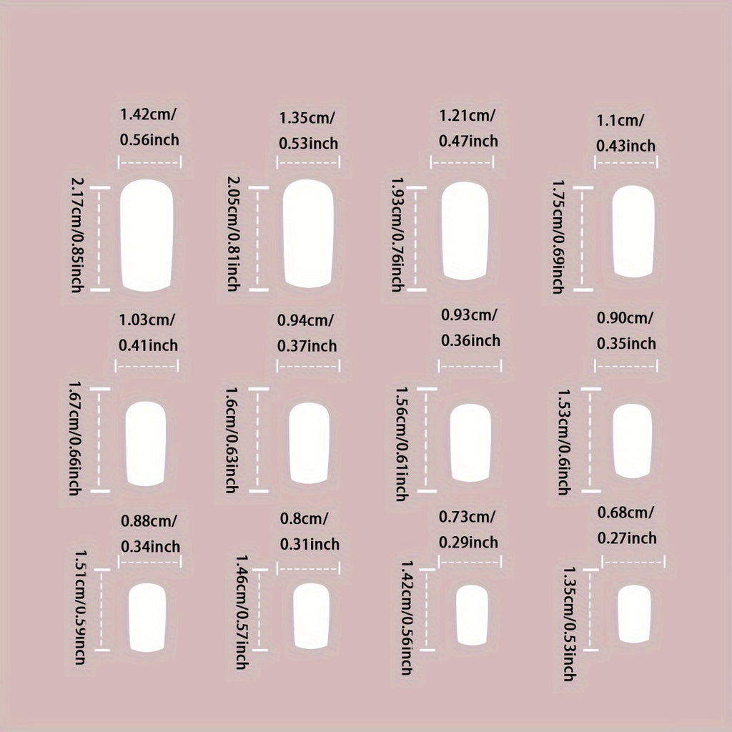 24pcs Duckbill Nail Stickers Sanrio Cute for hello kitty Pattern French 3D Colorful Glitter White Heart Rhinestone Pink Flower Rhinestone Long Nail Set with: One Piece of Jelly Glue and One Piece of Rubbing Strip Fashion Dail