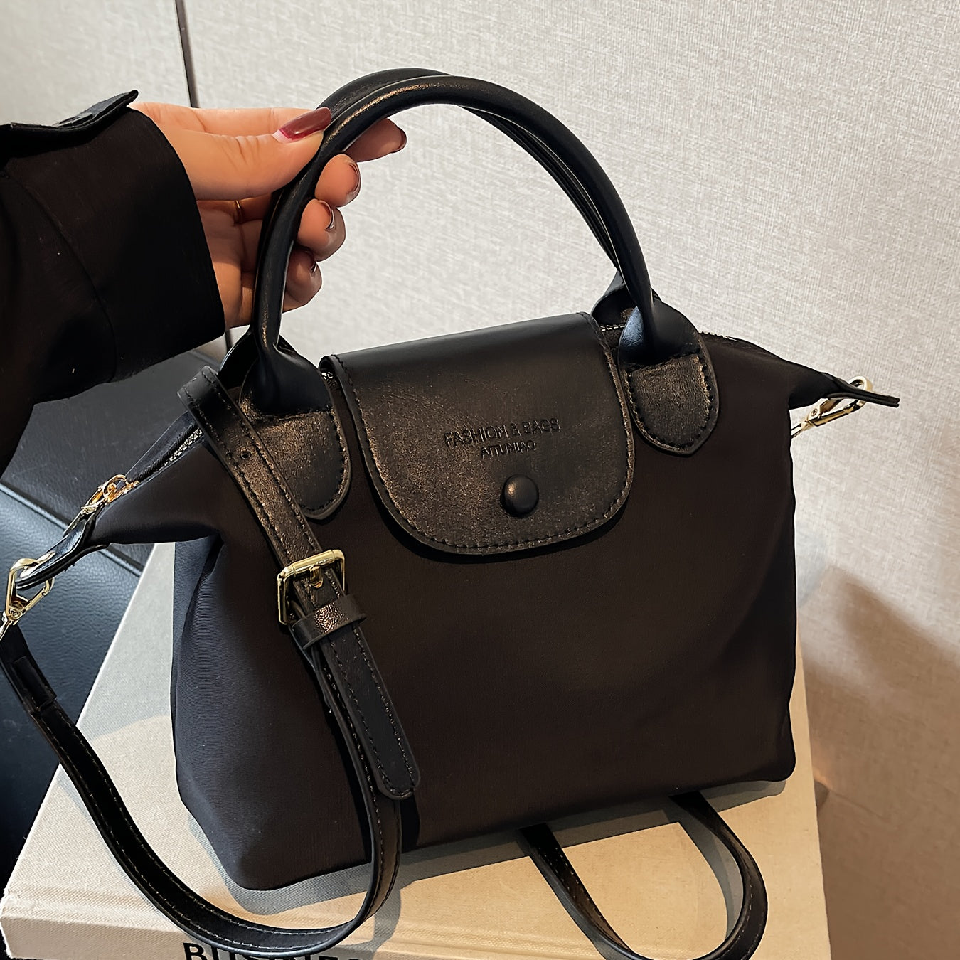 Women'S Lightweight Nylon Crossbody - Elegant Minimalist Purse with Zipper Closure, Spacious Interior for Everyday & Formal Events, Casual Outings, Chic Handbag, /Other Colors Available