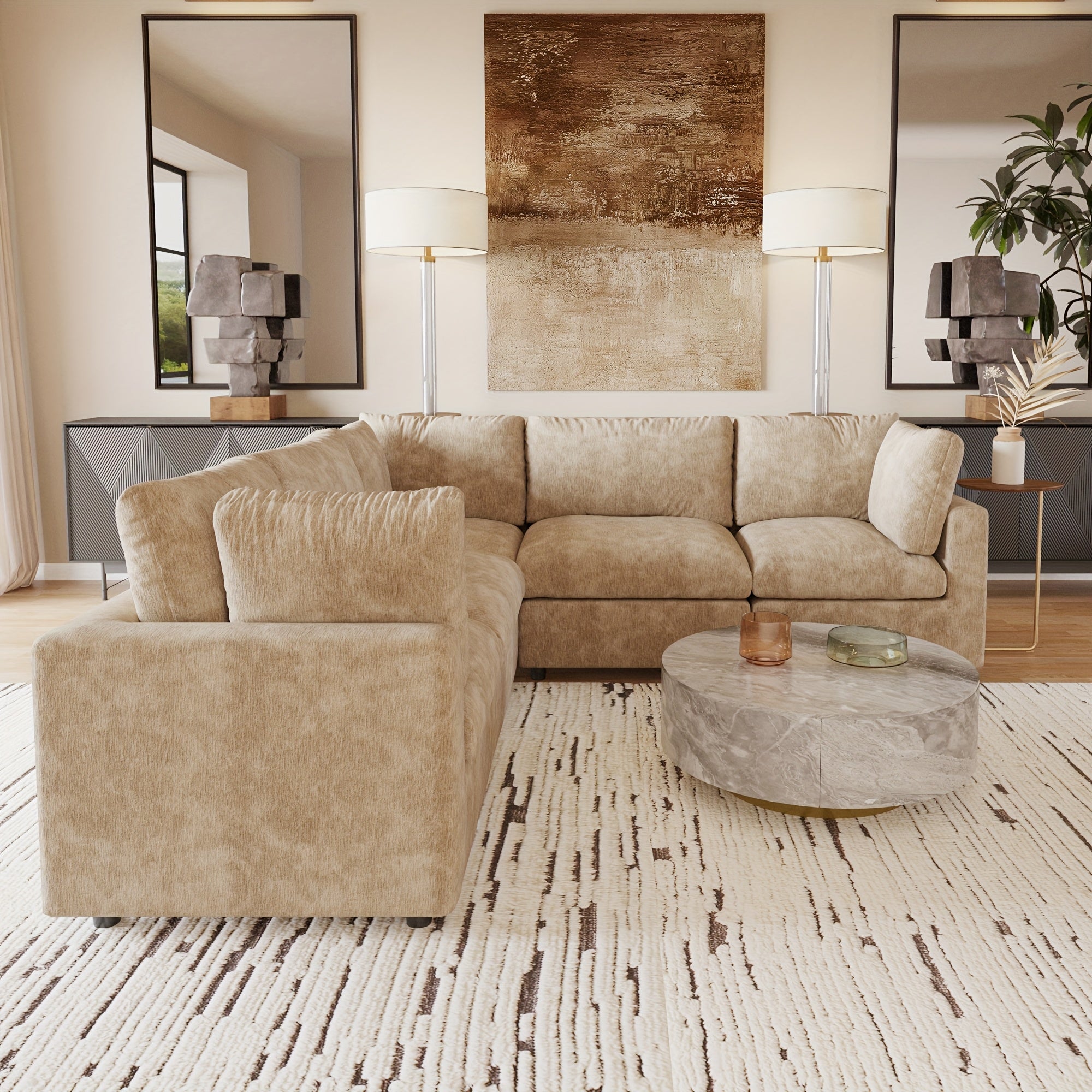 Convertible Modular Sofa