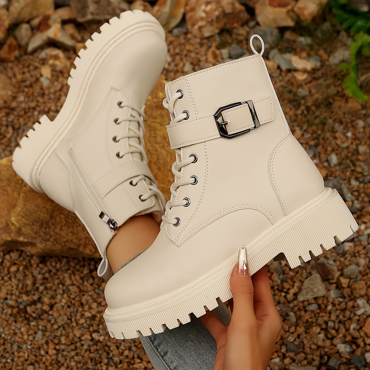 Women's Fleece Ankle Boots