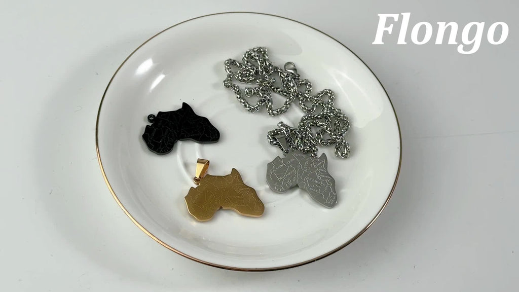 Classic African Pendant Necklace