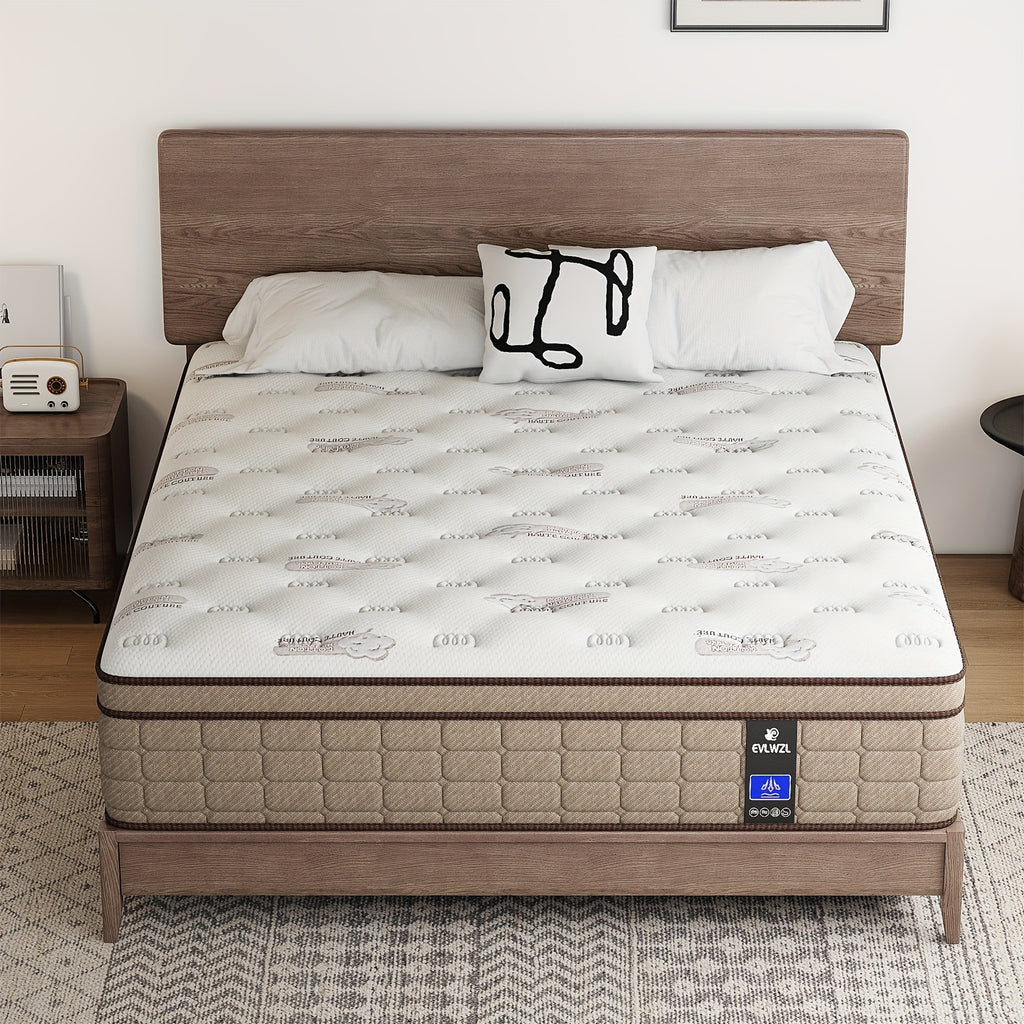 Solana 10/12 Inch Hybrid Mattress in a Box with Memory Foam