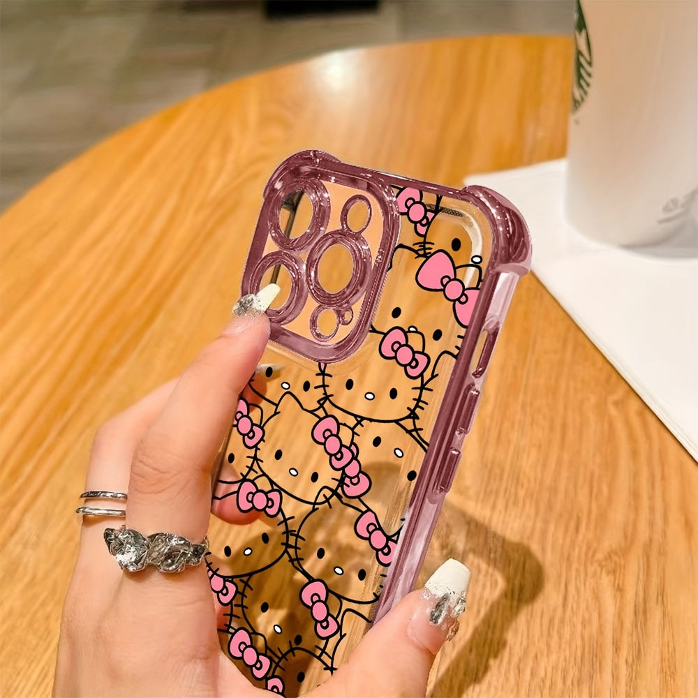 Transparent Hello Kitty Phone Case