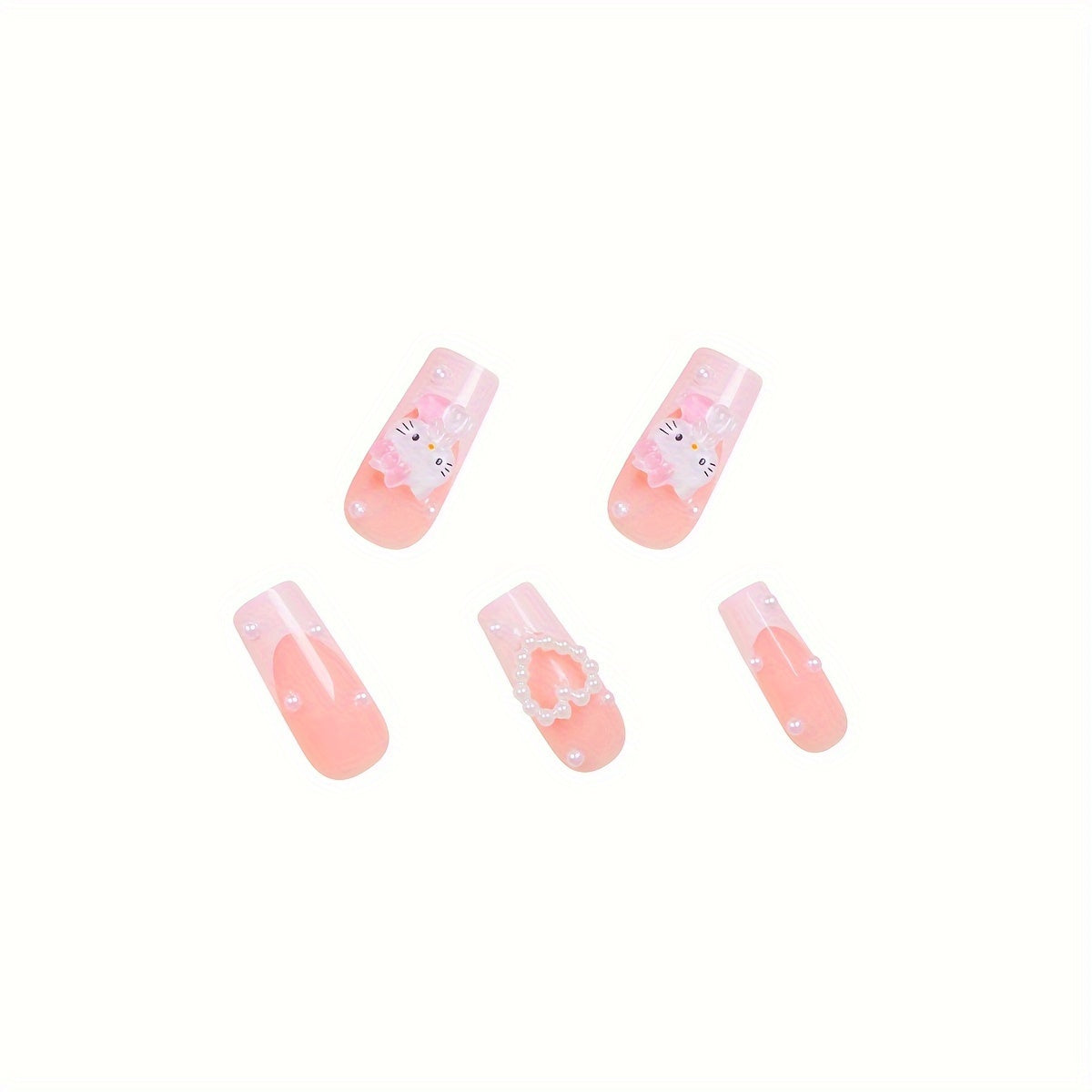 Elis French Style Hello Kitty Press-On