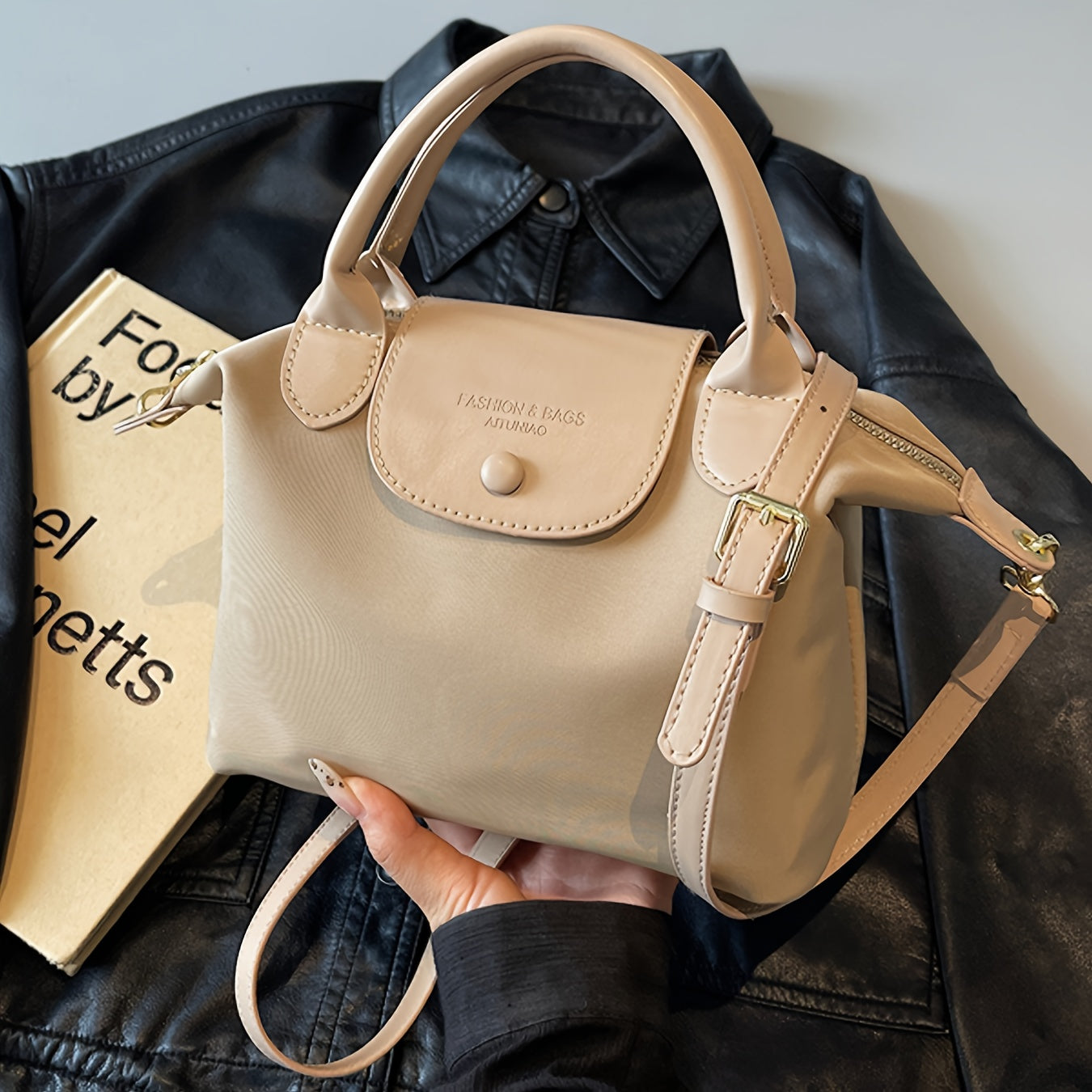 Women'S Lightweight Nylon Crossbody - Elegant Minimalist Purse with Zipper Closure, Spacious Interior for Everyday & Formal Events, Casual Outings, Chic Handbag, /Other Colors Available