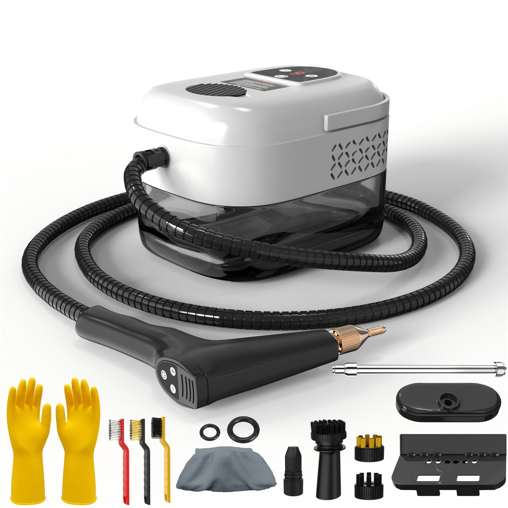 High Pressure Steam Cleaner, Household Steam Cleaner Handheld, Suitable For Kitchen Fume, Sofa, Small Air Conditioning, Washing Machine, 35pcs Accessory Set (without Steam Cleaner)