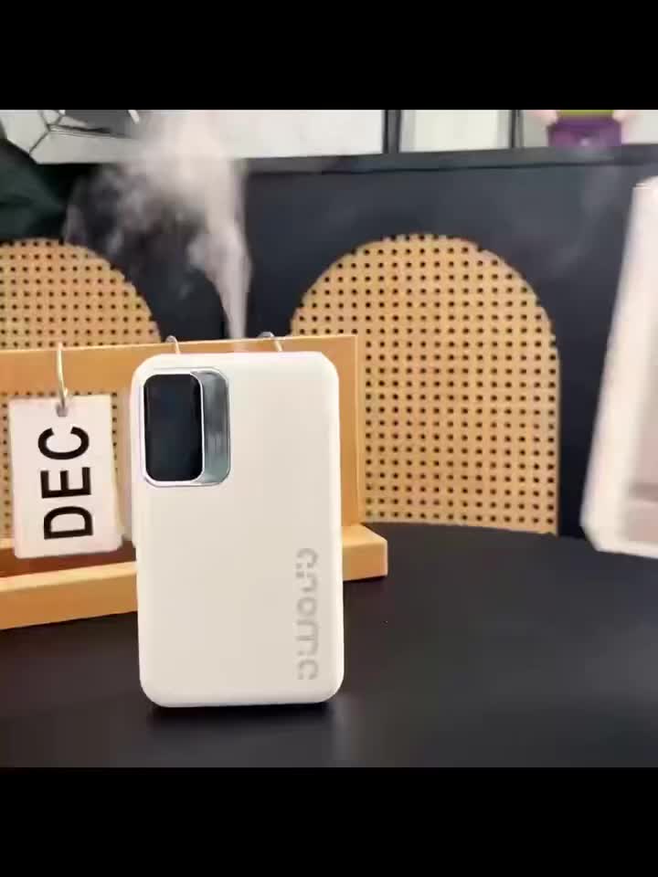 Deodorizing & 2-in-1 | Smart Aroma Diffuser with 7-Level Timer Spray + USB Fast Charging, 1800mAh Long-Lasting Battery, Ideal for Bedroom Moisture, Bathroom Odors, and Office Stale Air. No Essential Oils Needed, Freely Mix Fr