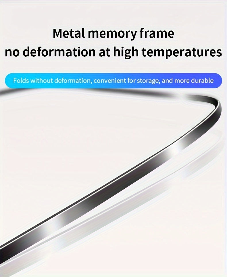 2024 New Front Window Sunblock Curtain - Car Sunshade Interior Windshield Heat Shield Sunshade Panel