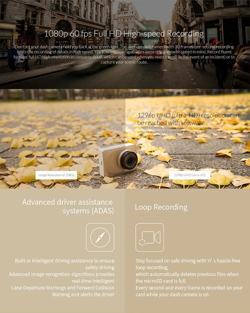 YI Smart Dash Cam