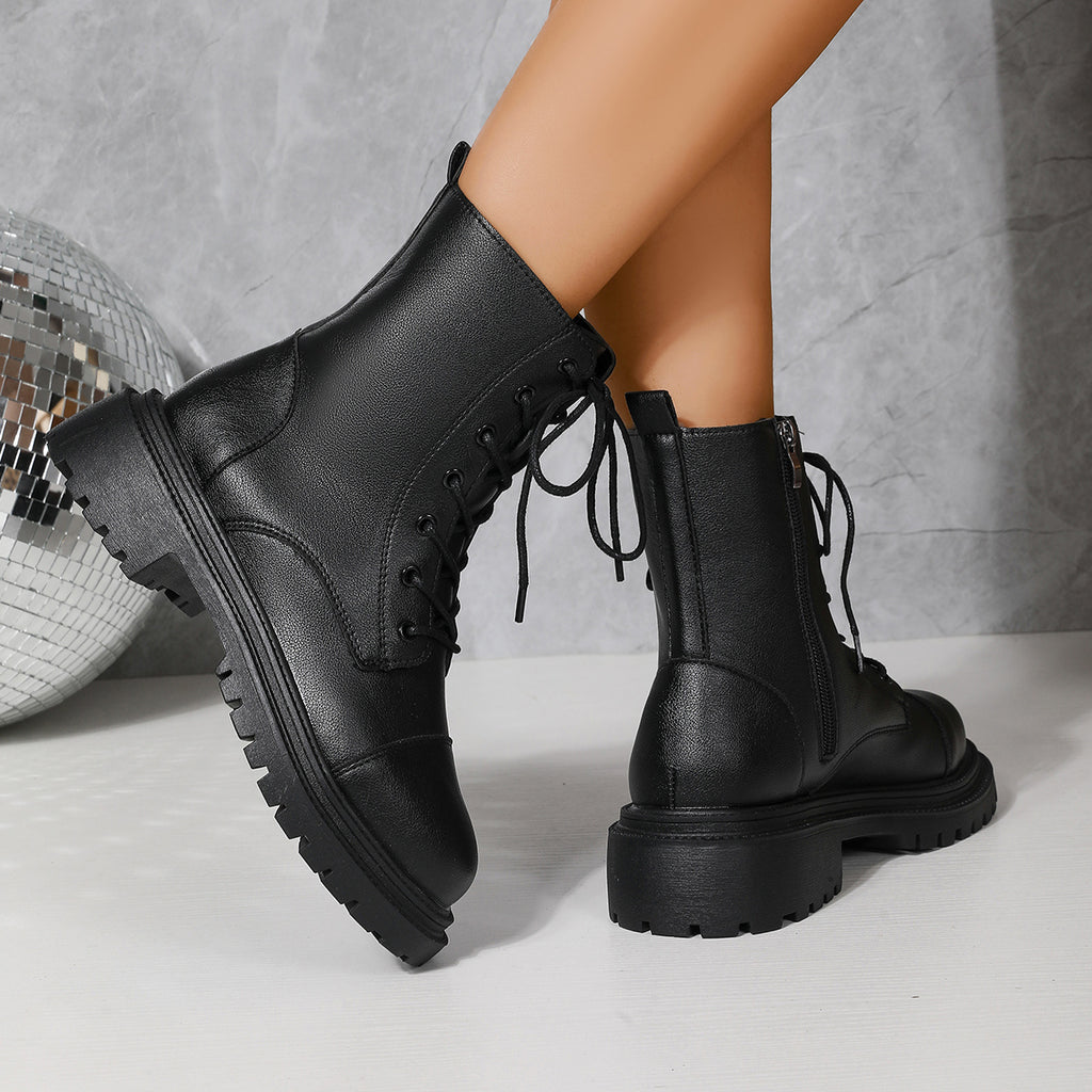 Women's Thick-Soled Short Boots