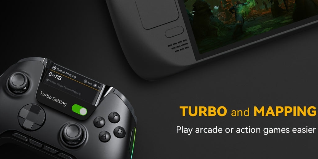 Interactive Screen Wireless Gaming Controller