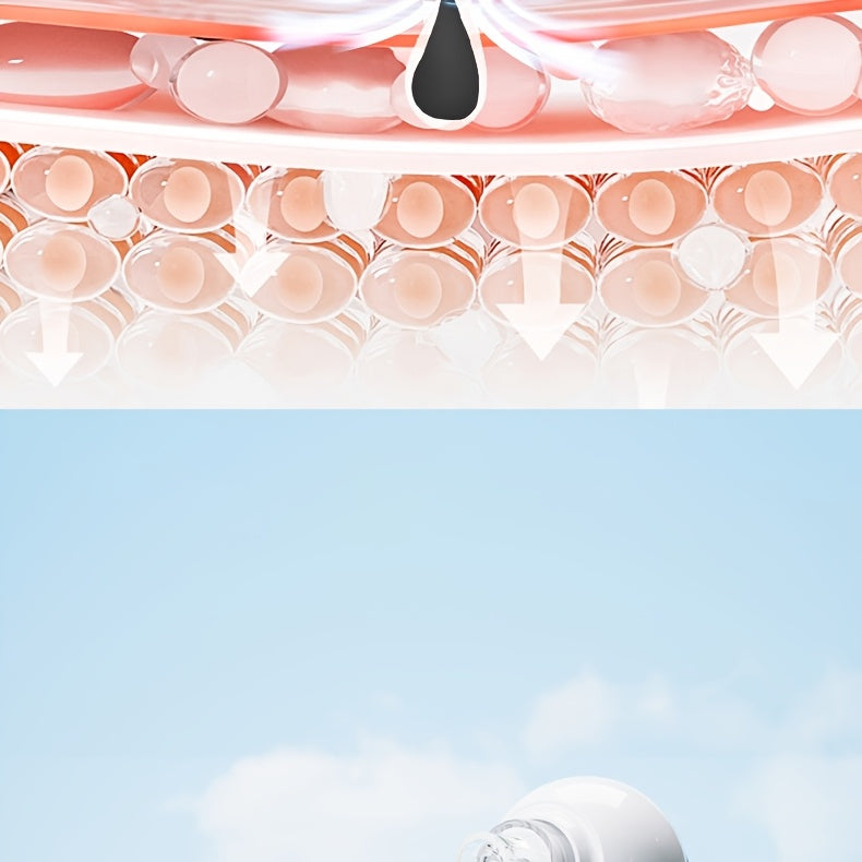 [USB Charging Beauty Device] 6-Head Blackhead Cleaner, Vacuum Electric Blackhead Pore Cleaner, USB Charging Mini Bubble Beauty Device, To Activate Heating Mode, Press And Hold The Power Button For 3 Seconds. Automatically Mai