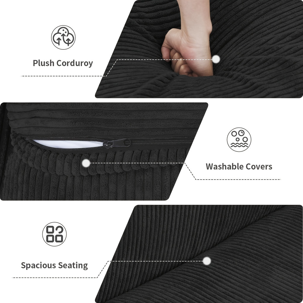 Extra Large U-Shaped Modular Sectional Sofa Couch